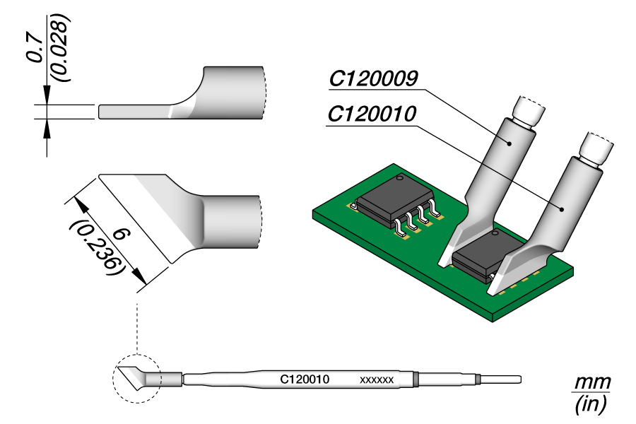 C120010 - Blade Cartridge 6 Left